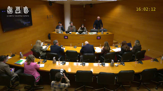 poster Reunió 7-2 Comissió d'investigació sobre les causes de les inundacions causades per la dana...