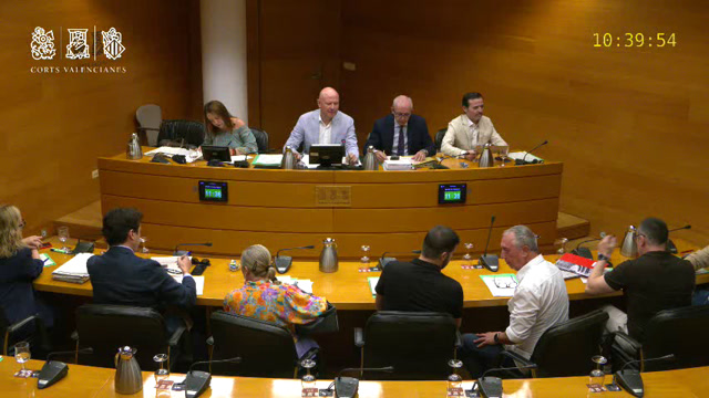 poster Reunió 25 Comissió d'Economia, Pressupostos i Hisenda