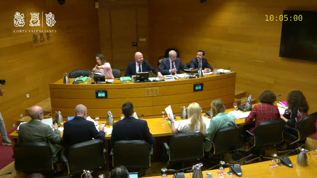 Reunió 19-5 Comissió d'Economia, Pressuposts i Hisenda