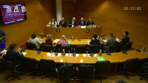 Reunió 20 Comissió d'Economia, Pressupostos i Hisenda